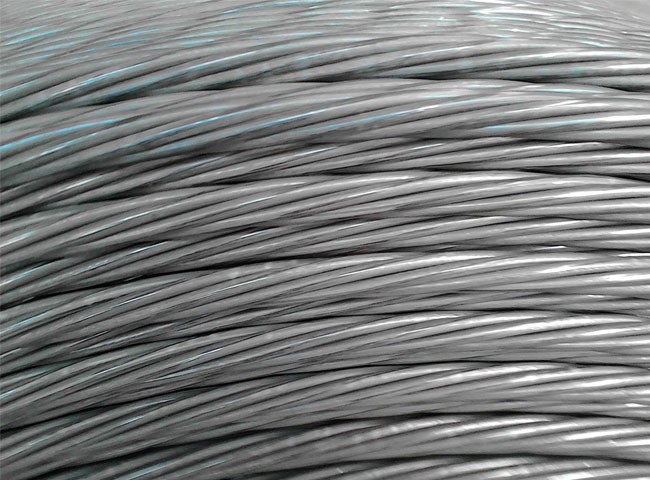 Lrpc 12.9mm PC Steel Strands For Prestressing Concrete BS5896