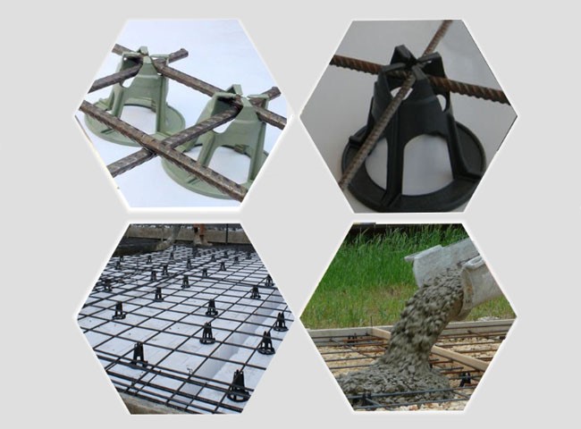 Plastic PP Rebar Support Chairs For Reinforce Concrete